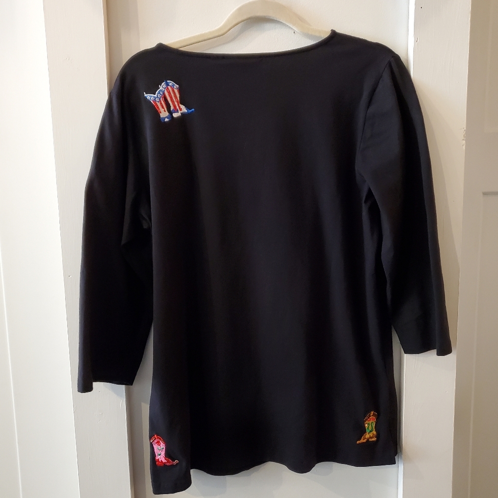 Quacker Factory Top Size M - image 5